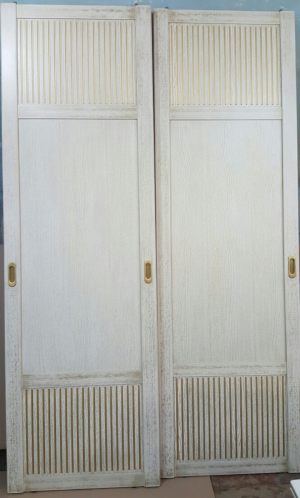 Двери для шкафа купе с фрезеровкой Пермь